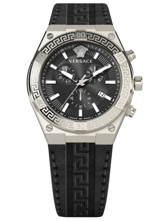 orologio uomo Versace VESO00222 Mens Watch Sporty Greca Chrono 46mm 5ATM