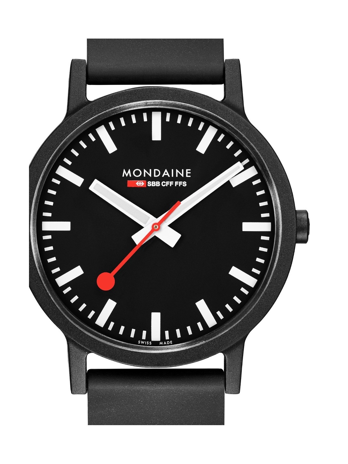 orologio uomo Mondaine MS1.41120.RB Essence 40mm 3 ATM