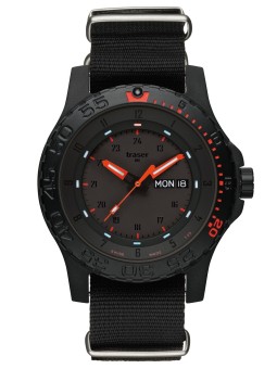 orologio uomo Traser H3 104147 P66 Red Combat 45mm 20 ATM