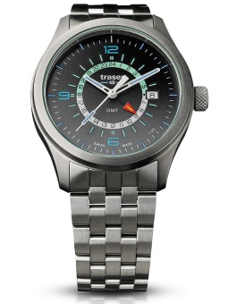 orologio uomo Traser H3 107232 P59 Aurora GMT 42mm 10 ATM