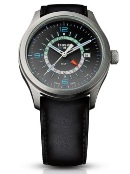orologio uomo Traser H3 107231 P59 Aurora GMT 42mm 10 ATM