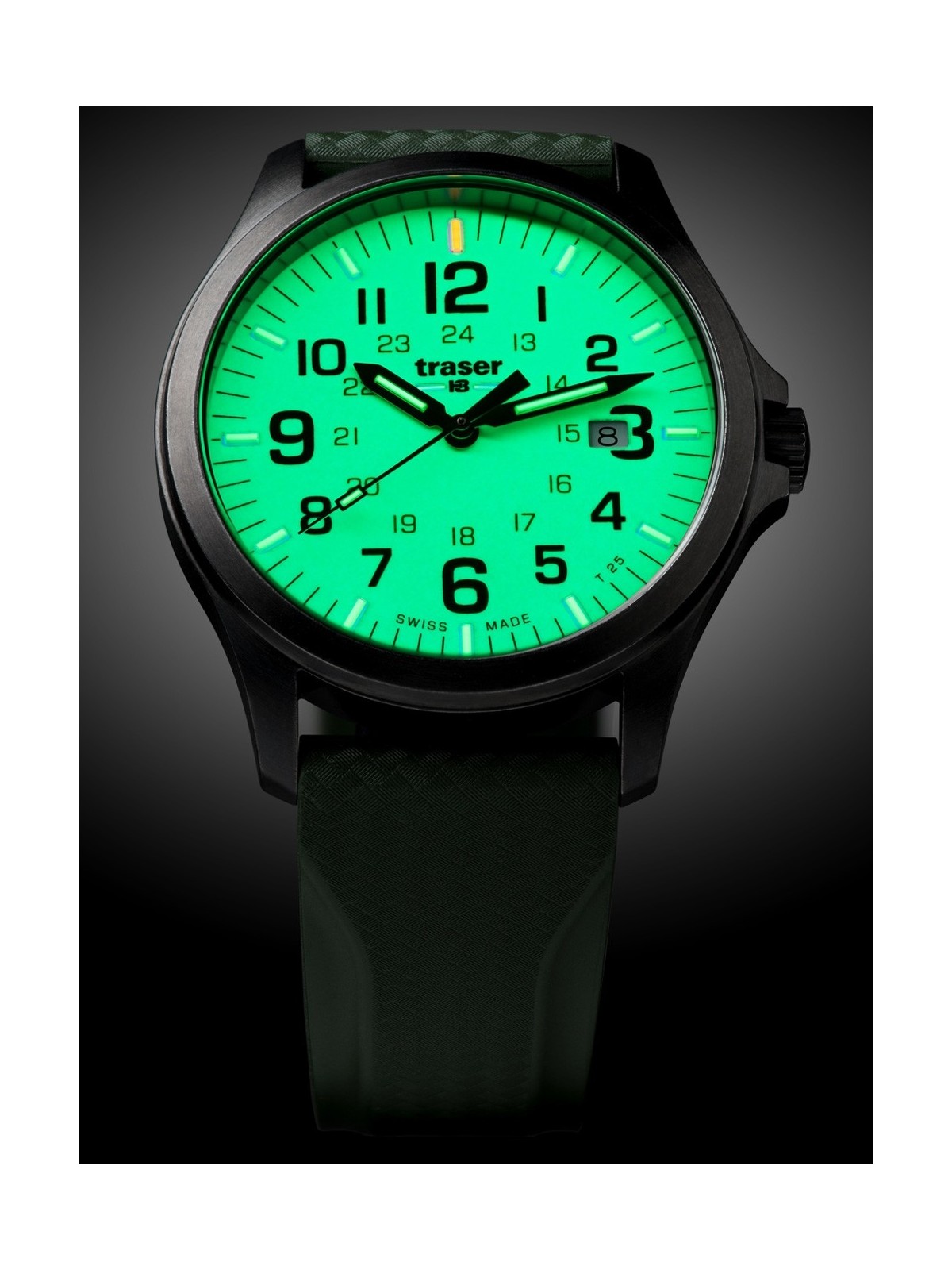orologio uomo Traser H3 107424 P67 Officer Pro Gun 42mm 10 ATM