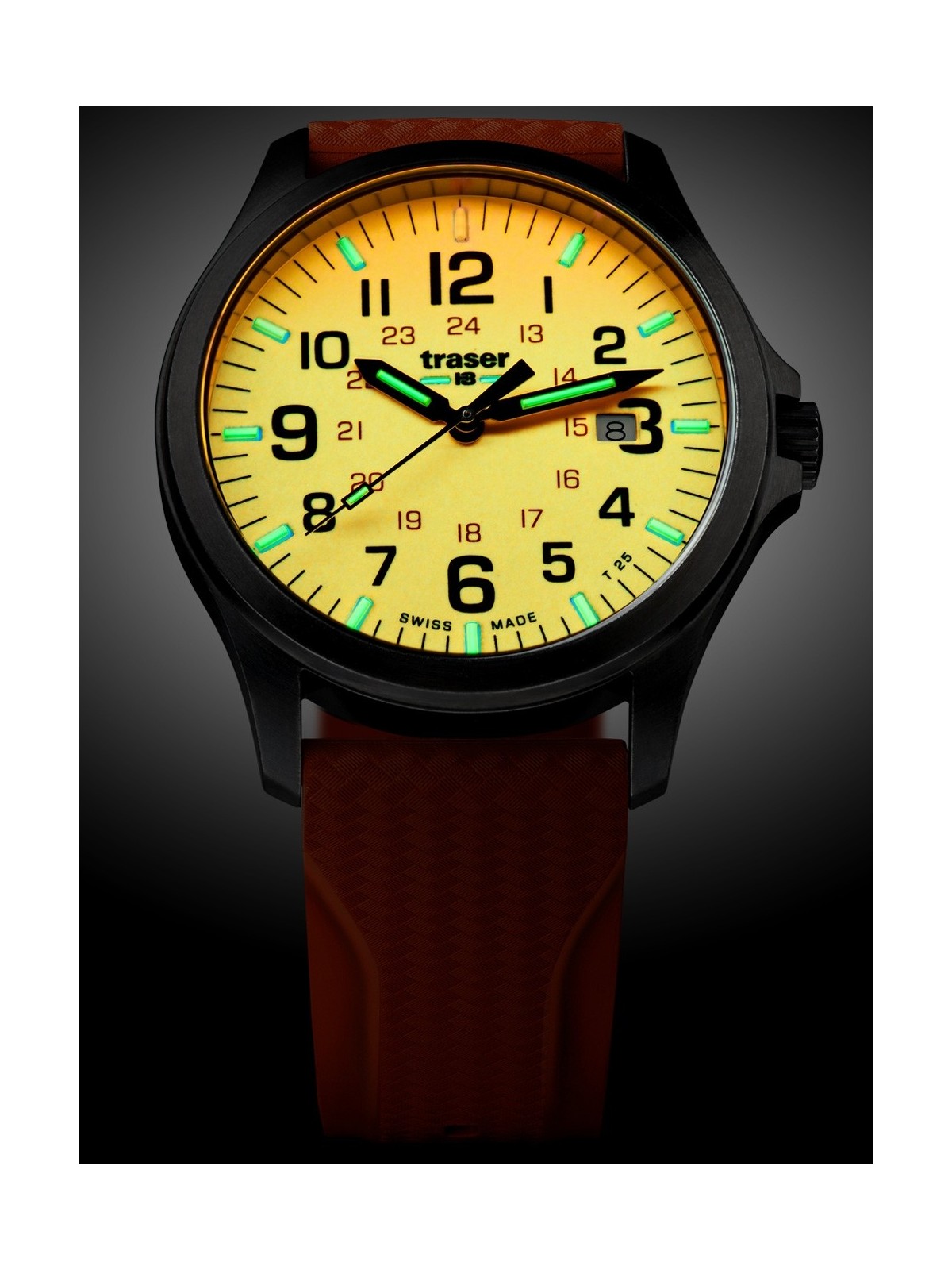 orologio uomo Traser H3 107423 P67 Officer Pro Gun 42mm 10 ATM