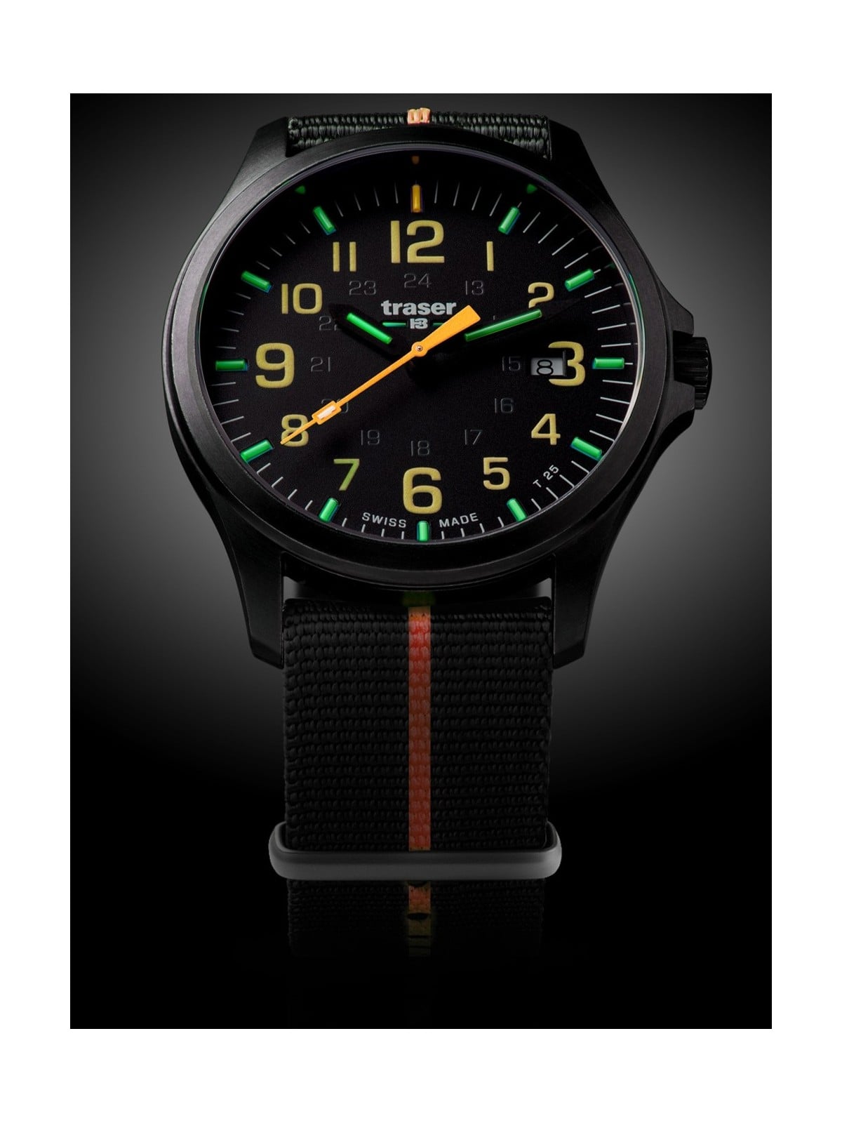 orologio uomo Traser H3 107425 P67 Officer Pro Gun 42mm 10 ATM