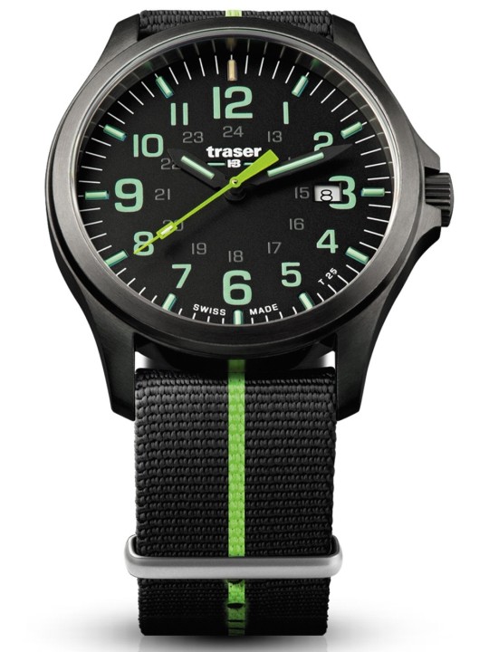 orologio uomo Traser H3 107426 P67 Officer Pro Gun 42mm 10 ATM