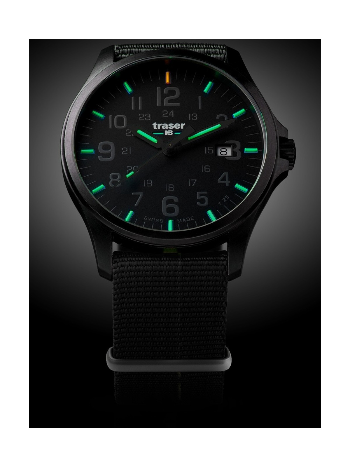 orologio uomo Traser H3 107422 P67 Officer Pro Gun 42mm 10 ATM