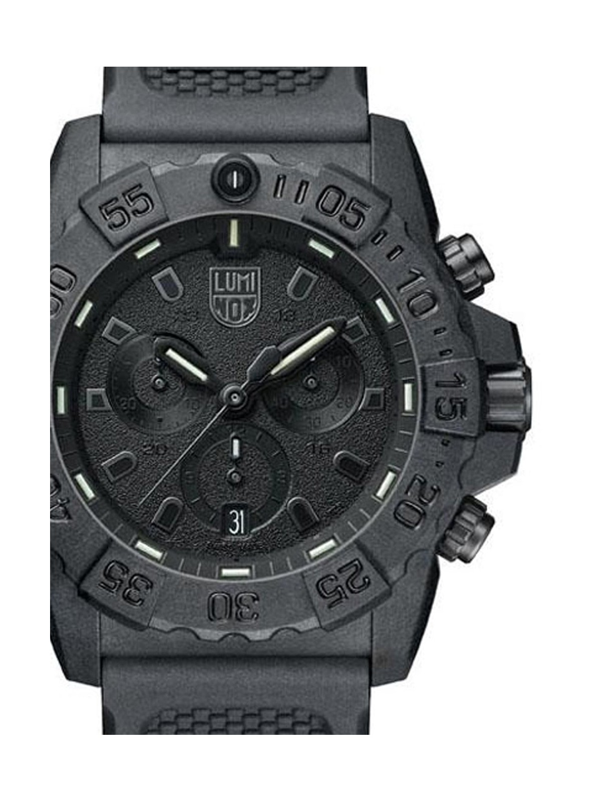 orologio uomo Luminox XS.3581.BO Navy Seal Chronograph 45mm 20 ATM