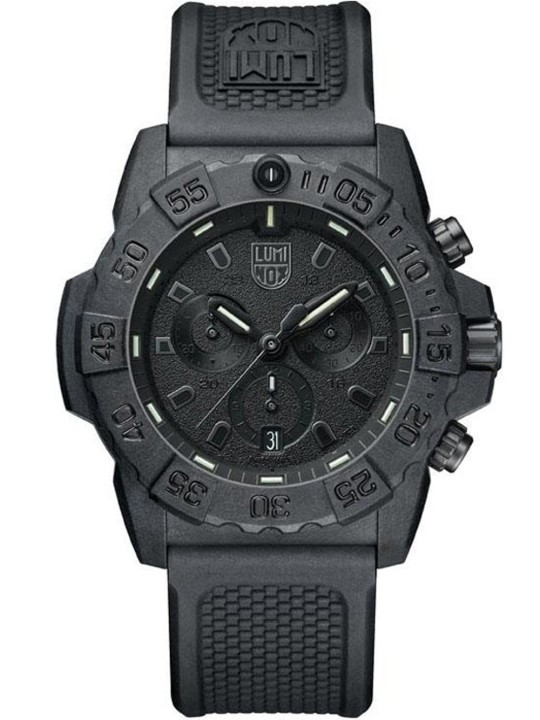 orologio uomo Luminox XS.3581.BO Navy Seal Chronograph 45mm 20 ATM