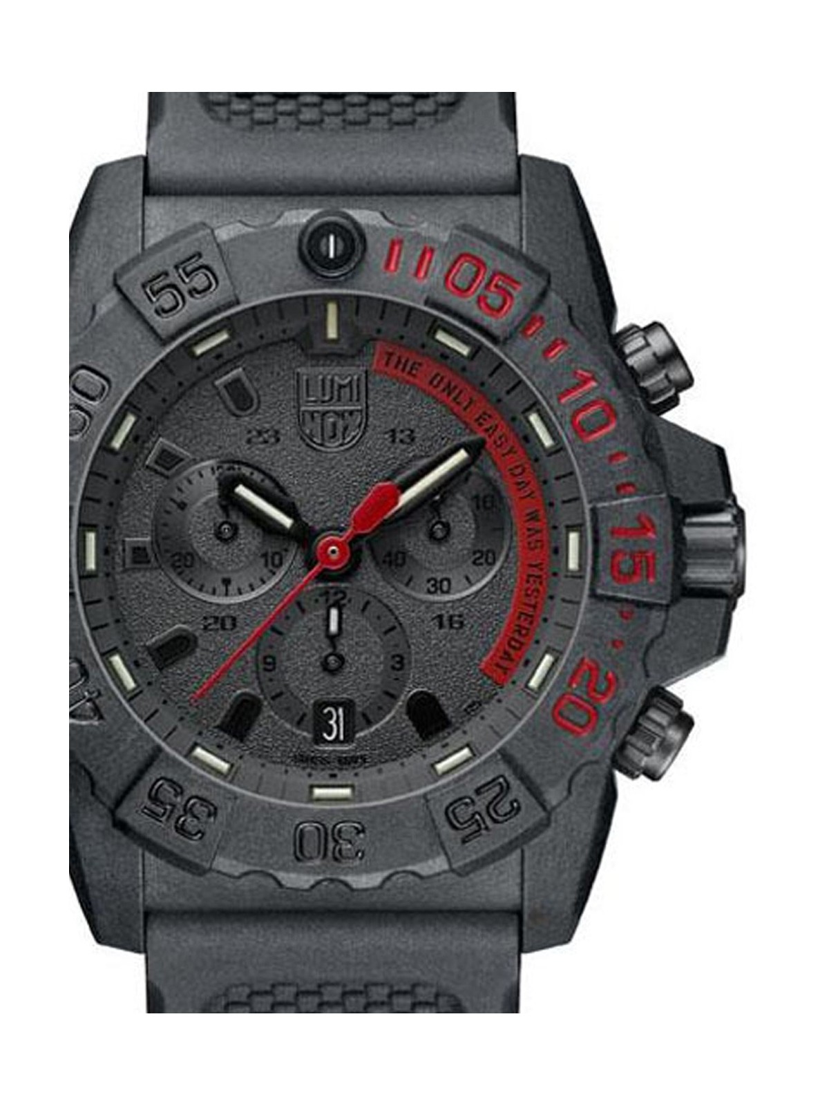 orologio uomo Luminox XS.3581.EY Navy Seal Chronograph 45mm 20 ATM