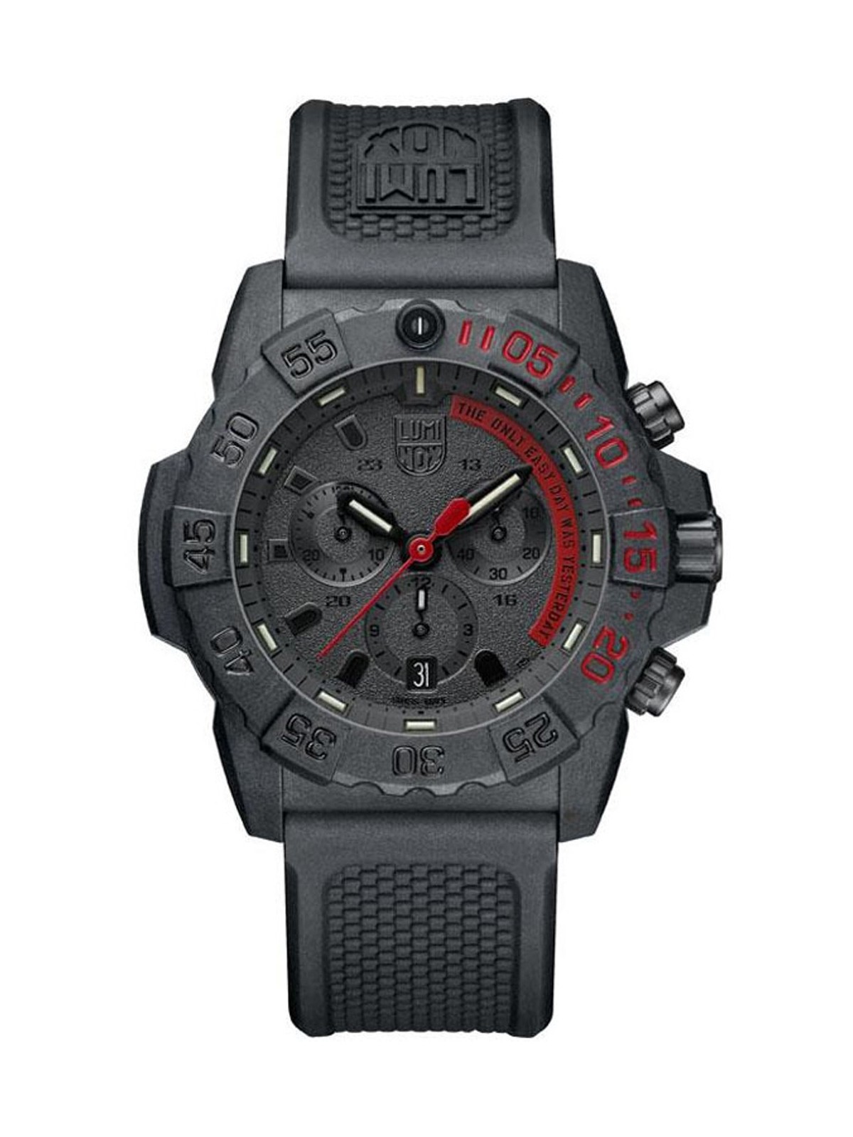 orologio uomo Luminox XS.3581.EY Navy Seal Chronograph 45mm 20 ATM