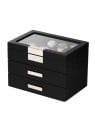 scatola orologio Rothenschild Watch Box RS-2350-30BL for 30 Watches Black