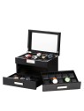 scatola orologio Rothenschild Watch Box RS-2350-30BL for 30 Watches Black