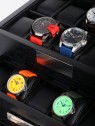scatola orologio Rothenschild Watch Box RS-2350-30BL for 30 Watches Black