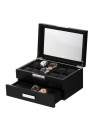 scatola orologio Rothenschild Watch Box RS-2350-20BL for 20 Watches Black