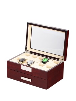 scatola orologio Rothenschild Watch Box RS-2350-20C for 20 Watches Cherry