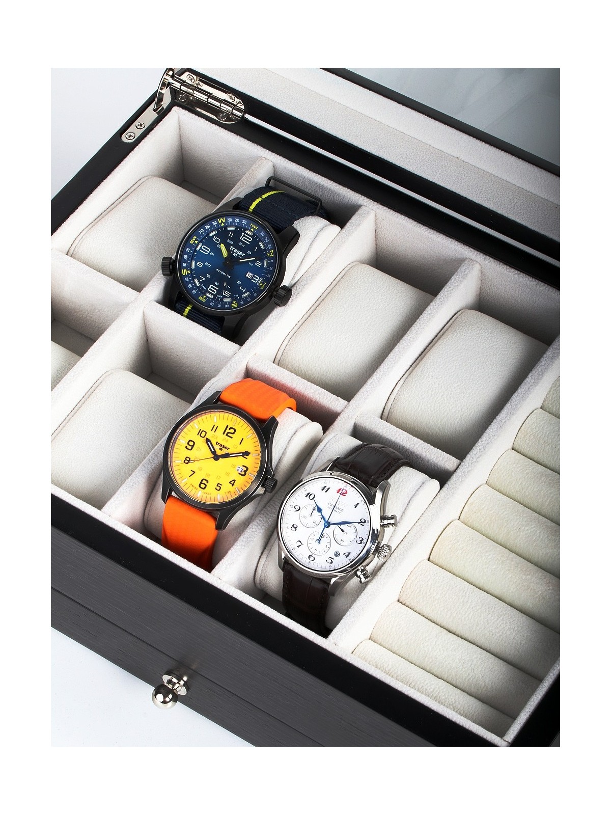 scatola orologio Rothenschild Watches & Jewellery Box RS-2271-GI for 8 Watches