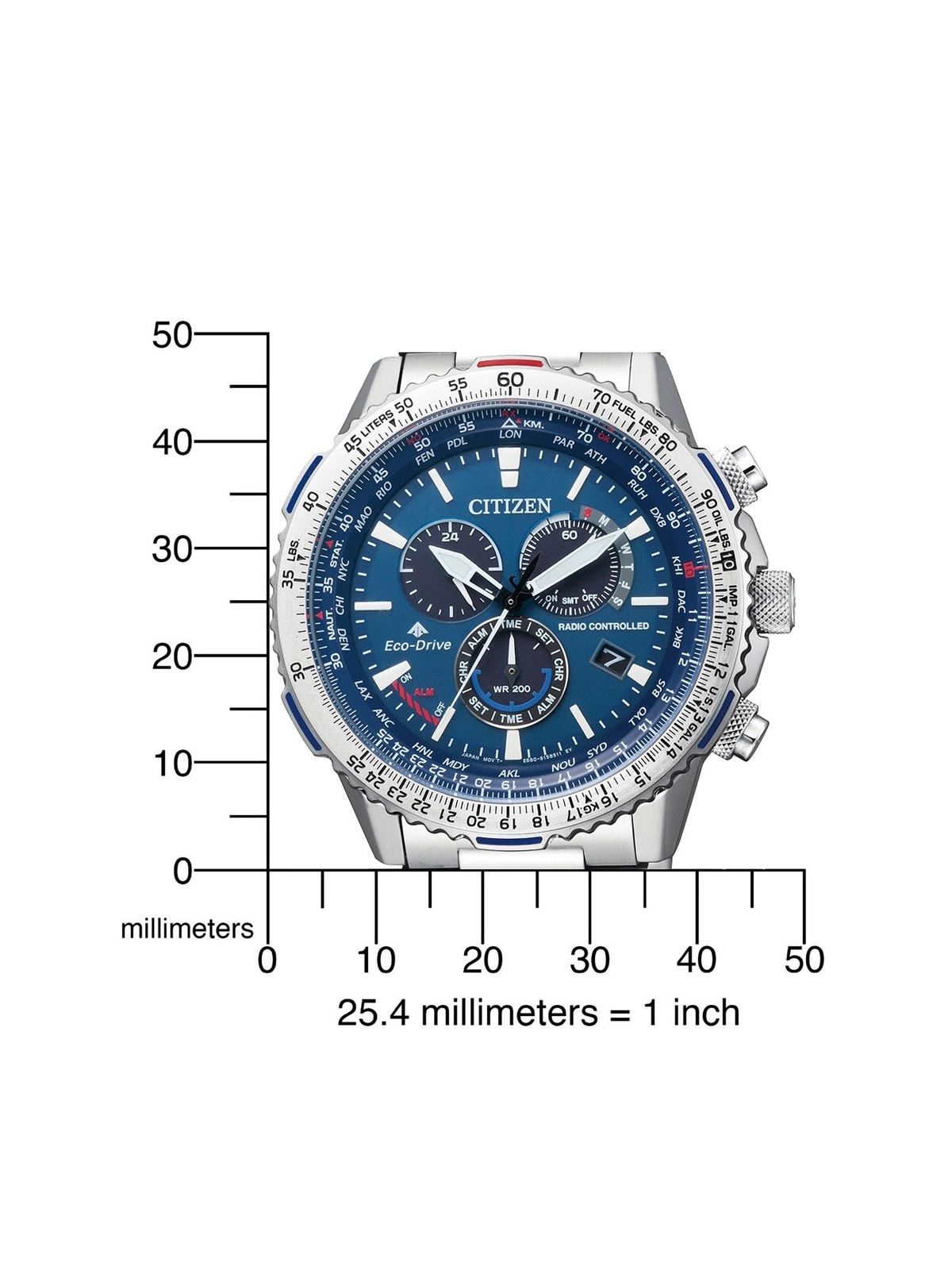 orologio uomo Citizen CB5000-50L Promaster Men's 45mm 20 ATM