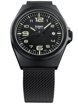 orologio uomo Traser H3 108206 P59 Esssential M Black Men's 42mm 10ATM