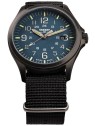 orologio uomo Traser H3 108632 P67 Officer GunMetal Blue Men's 42mm 10ATM