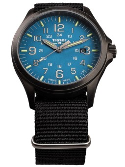 orologio uomo Traser H3 108647 P67 Officer GunMetal Skyblue Men's 42mm 10ATM