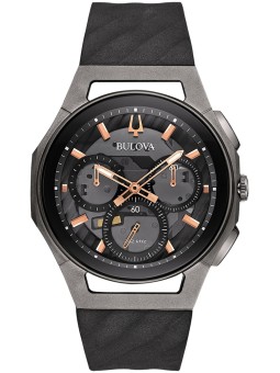orologio uomo Bulova 98A162 Curv Chronograph 44mm 3ATM
