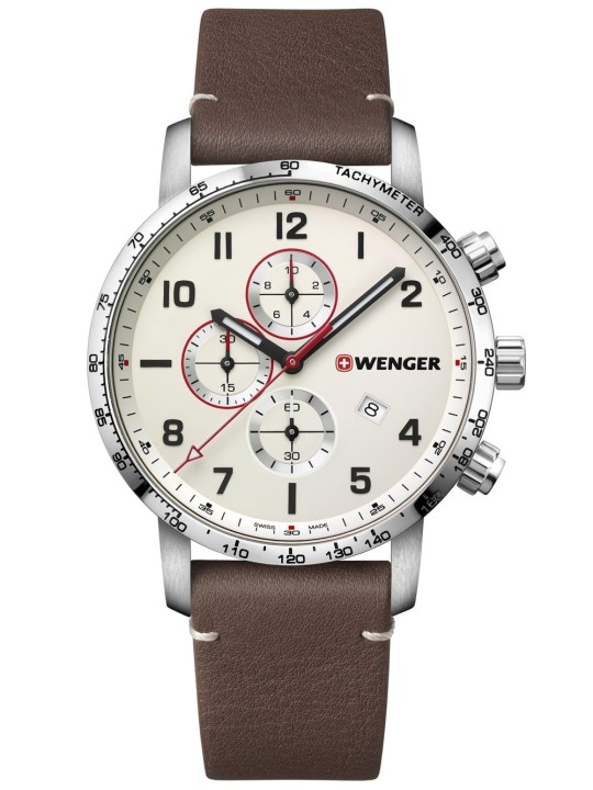 orologio uomo Wenger 01.1543.113 Attitude Chronograph 44mm 10ATM