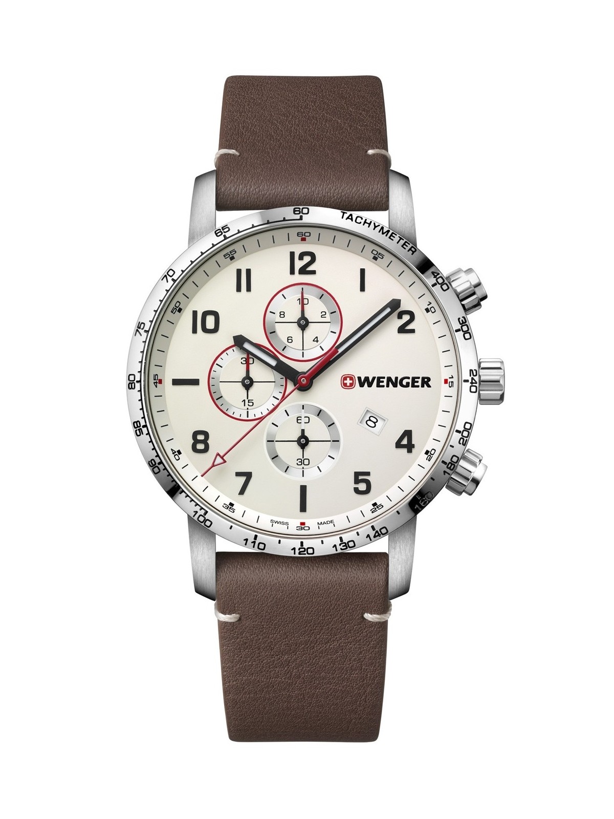 orologio uomo Wenger 01.1543.113 Attitude Chronograph 44mm 10ATM