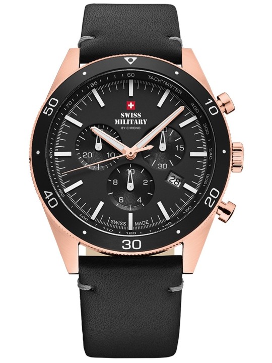 orologio uomo Swiss Military SM34079.07 Chronograph 43mm 10ATM