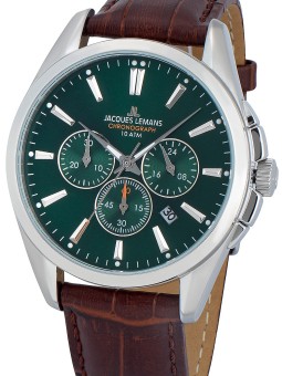 orologio uomo Jacques Lemans 1-1945.1C Derby Chronograph 42mm 10ATM