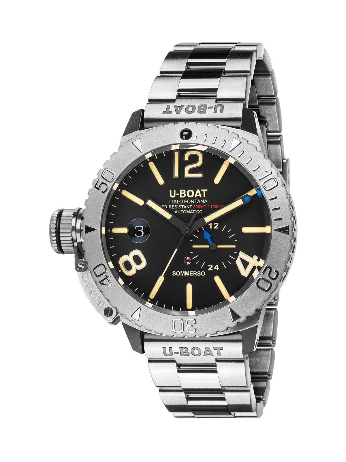 orologio uomo U-Boat 9007/A/MT Sommerso Automatic 46mm 10ATM