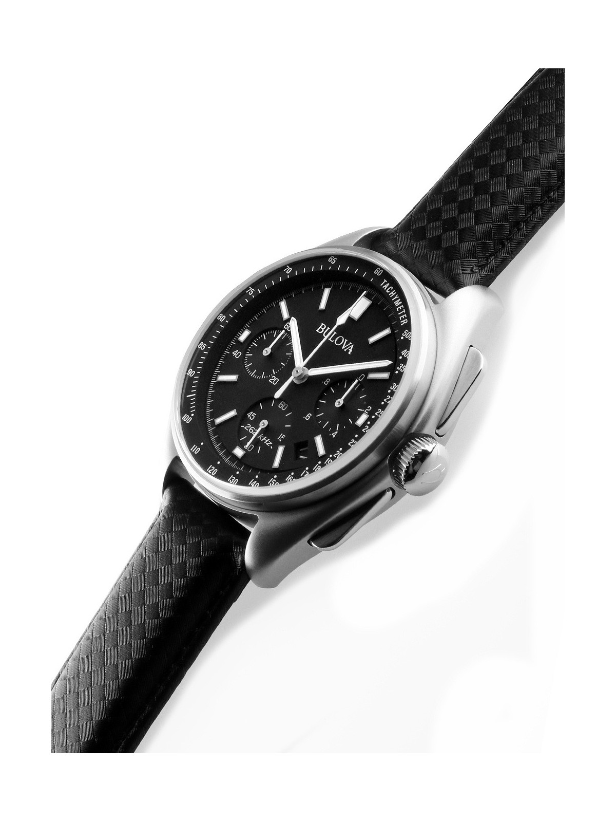 orologio uomo Bulova 96B251 Lunar Pilot Special Edit. Chronograph 45mm 5ATM