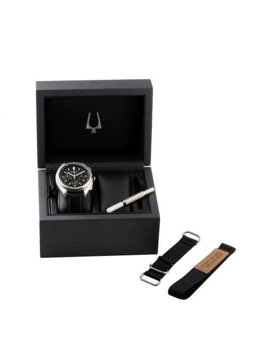 orologio uomo Bulova 96B251 Lunar Pilot Special Edit. Chronograph 45mm 5ATM