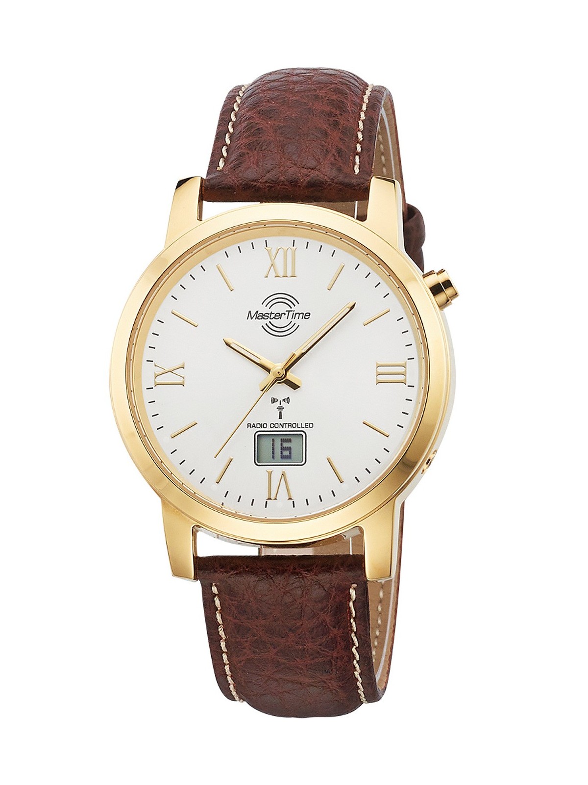orologio uomo Master Time MTGA-10298-13L Radio Controlled Basic Series Men's 41mm 3ATM