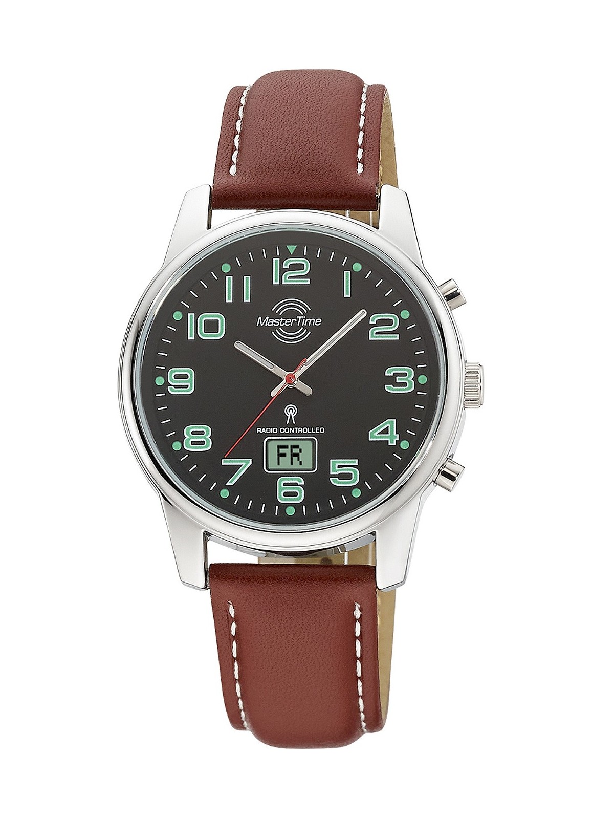 orologio uomo Master Time MTGA-10426-22L Radio Controlled Basic Series Men's 41mm 3ATM
