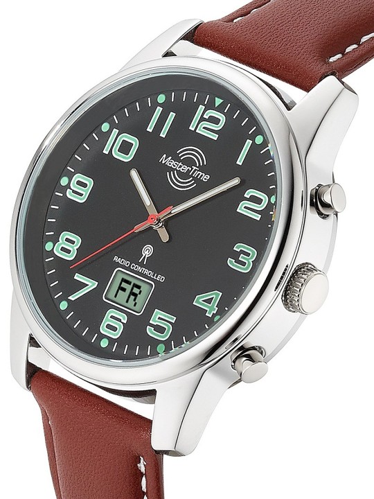 orologio uomo Master Time MTGA-10426-22L Radio Controlled Basic Series Men's 41mm 3ATM