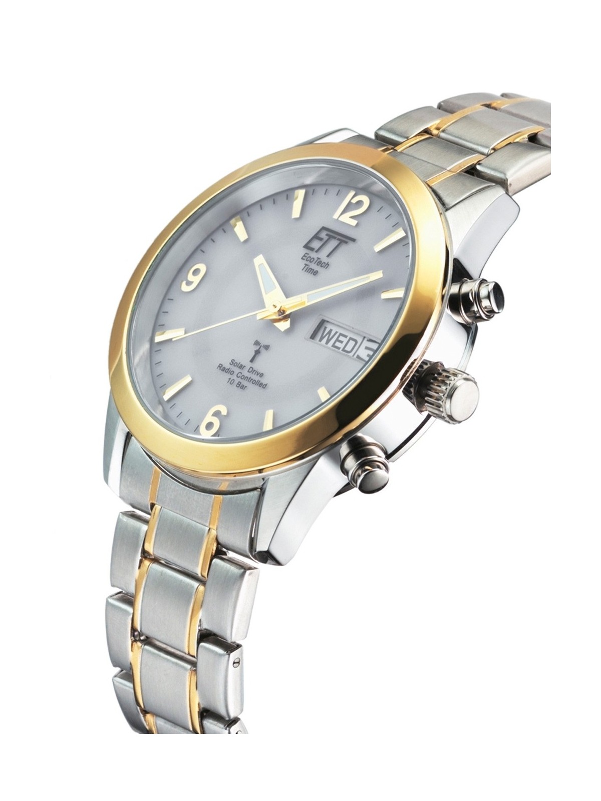 orologio uomo ETT EGS-11253-12M Solar Drive Radio Controlled Gobi Men's 40mm 10ATM