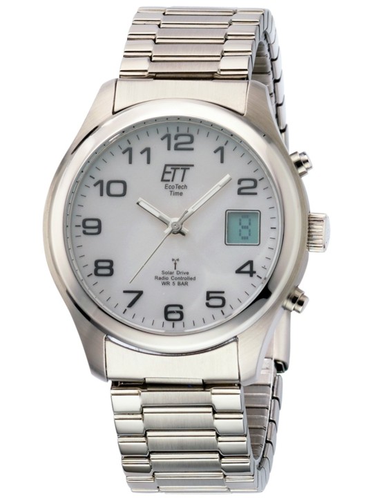 orologio uomo ETT EGS-11335-62M Solar Drive Radio Controlled Basic Men's 39mm 5ATM