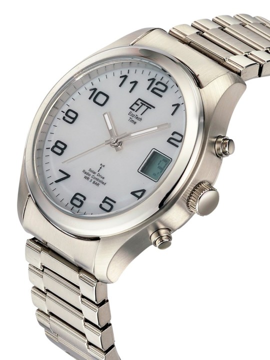 orologio uomo ETT EGS-11335-62M Solar Drive Radio Controlled Basic Men's 39mm 5ATM