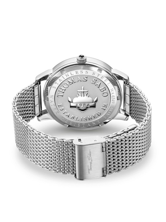 orologio uomo Thomas Sabo WA0349-201-203-42 Rebel Spirit Mens Watch 42mm 5ATM