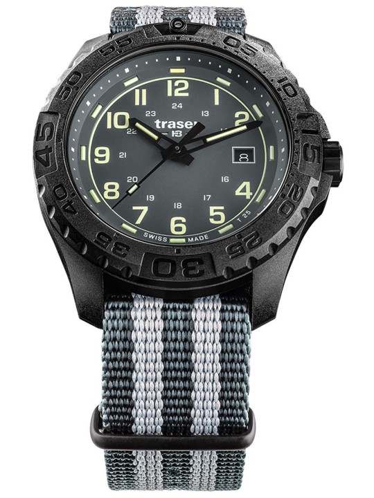 orologio uomo Traser H3 109037 P96 OdP Evolution grey Men's 44mm 20ATM