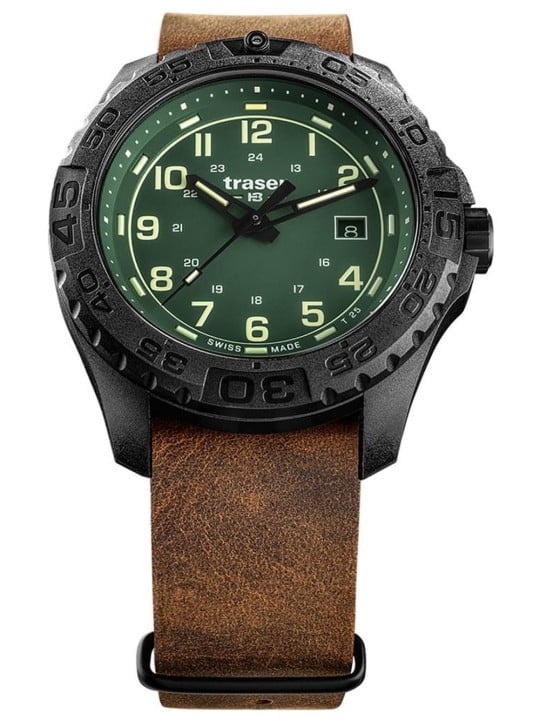 orologio uomo Traser H3 109038 P96 OdP Evolution petrol Men's 44mm 20ATM