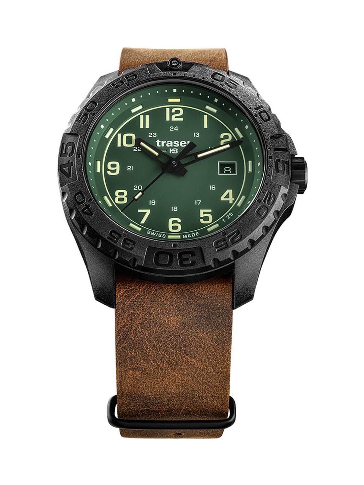 orologio uomo Traser H3 109038 P96 OdP Evolution petrol Men's 44mm 20ATM