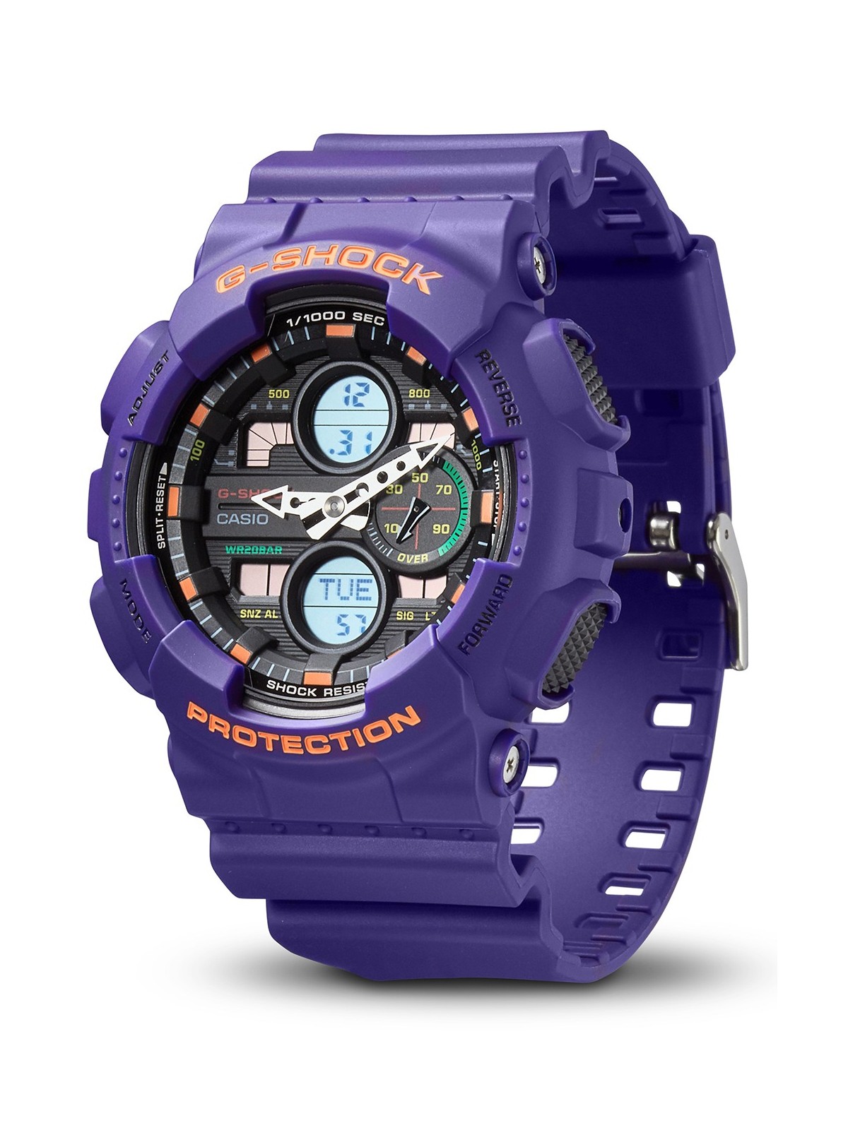 orologio uomo Casio GA-140-6AER G-Shock 51mm 20ATM