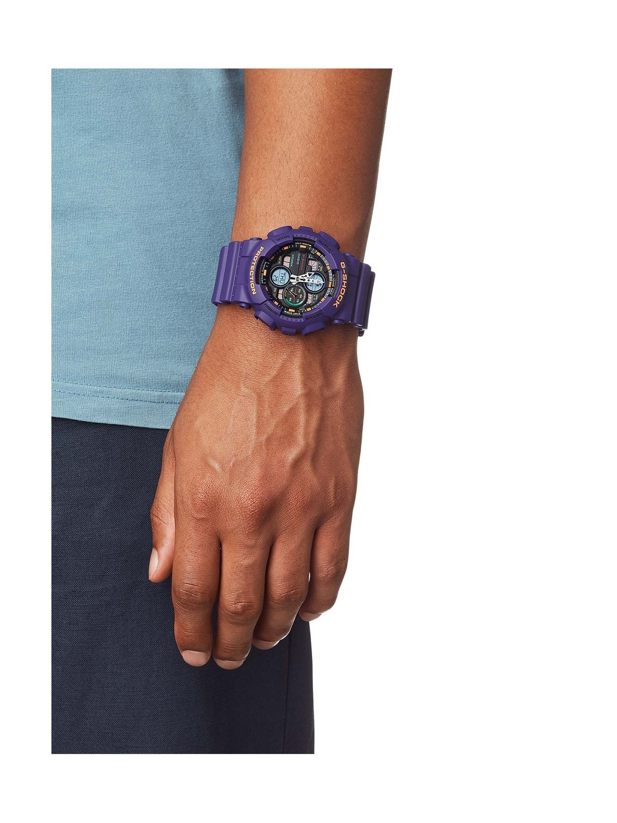 orologio uomo Casio GA-140-6AER G-Shock 51mm 20ATM