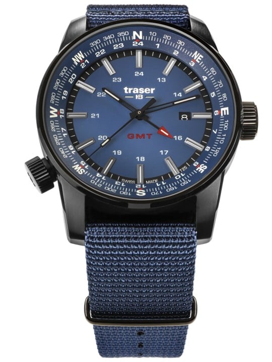 orologio uomo Traser H3 109034 P68 Pathfinder Men's 46mm 10ATM