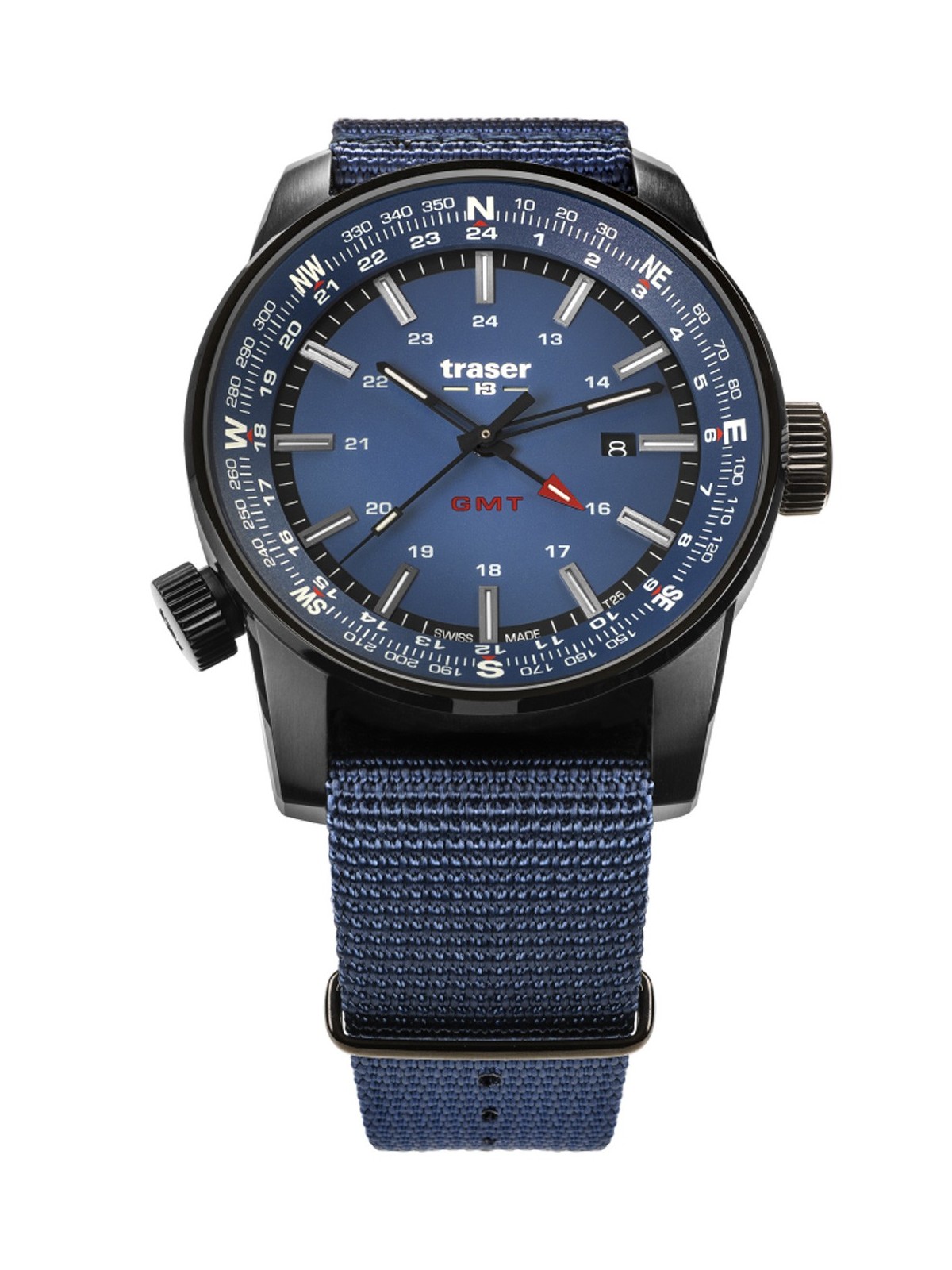 orologio uomo Traser H3 109034 P68 Pathfinder Men's 46mm 10ATM