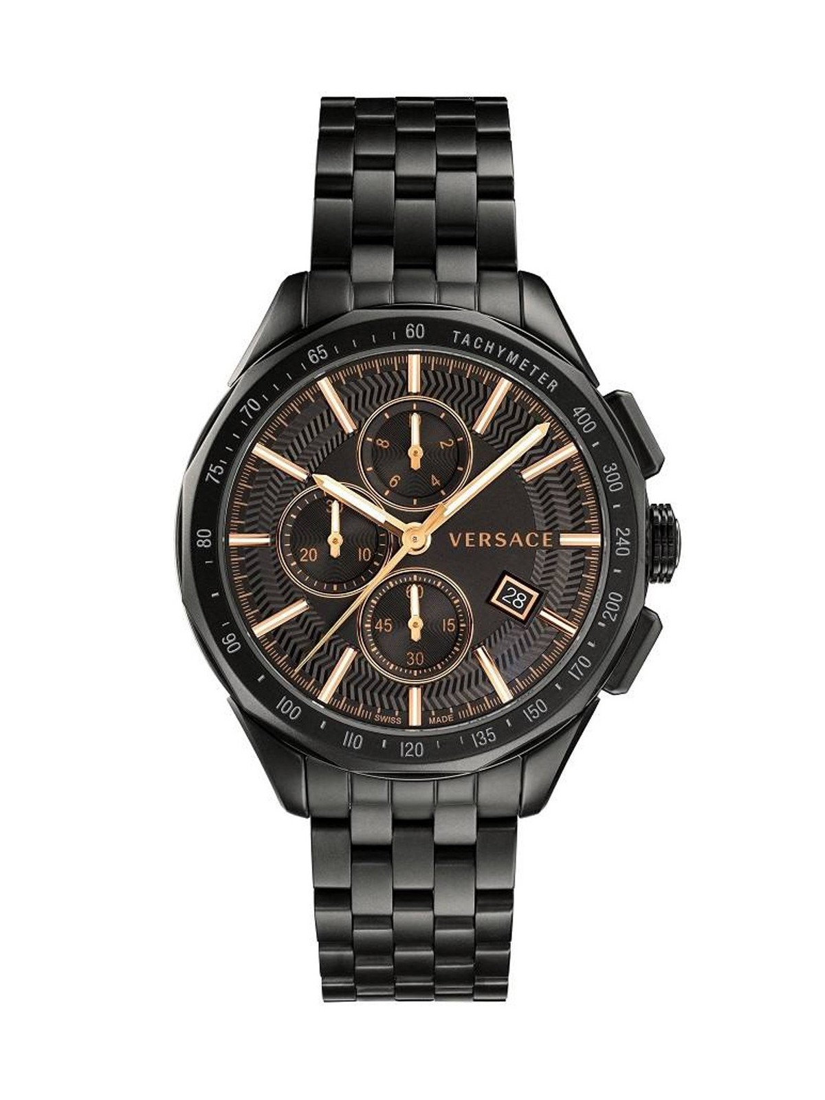 orologio uomo Versace VEBJ00618 Glace Chronograph 44mm 5ATM