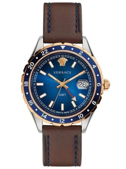 orologio uomo Versace V11080017 Hellenyium GMT men's 42mm 5ATM