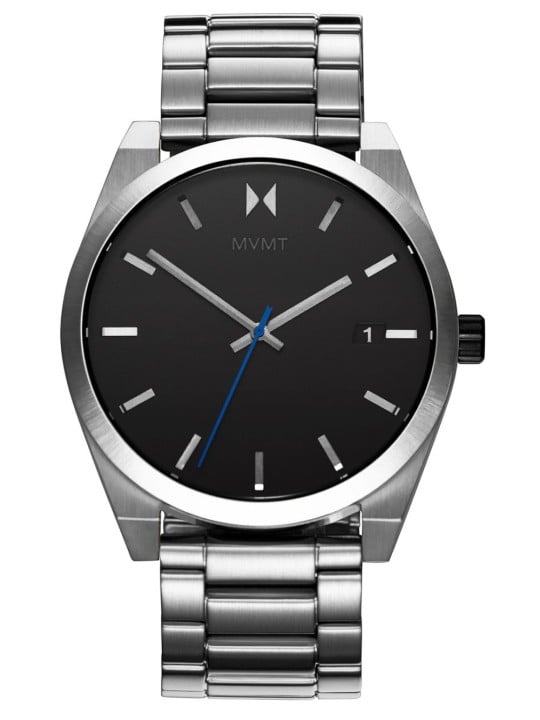 orologio uomo MVMT 28000038-D Element Silver Men's 43 mm 5ATM