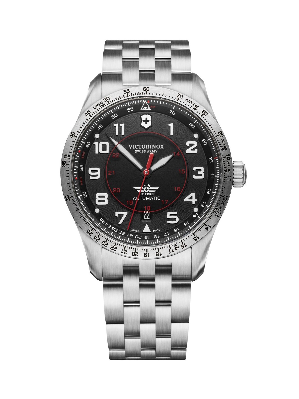 orologio uomo Victorinox 241888 Airboss automatic 42mm 10ATM